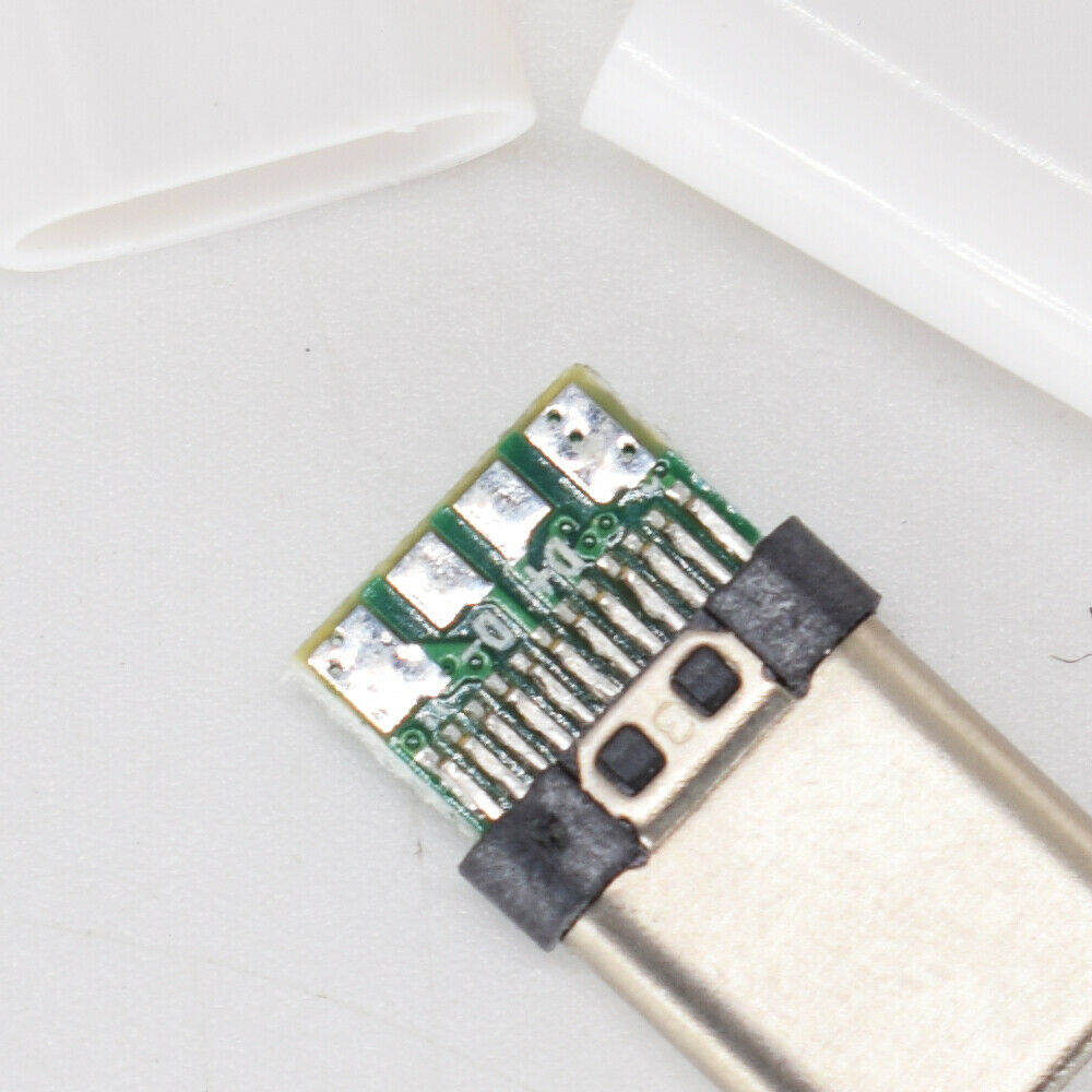 10sets USB 3.1 Type C USB C Male Plug DIY Connector Solder Housing Cover