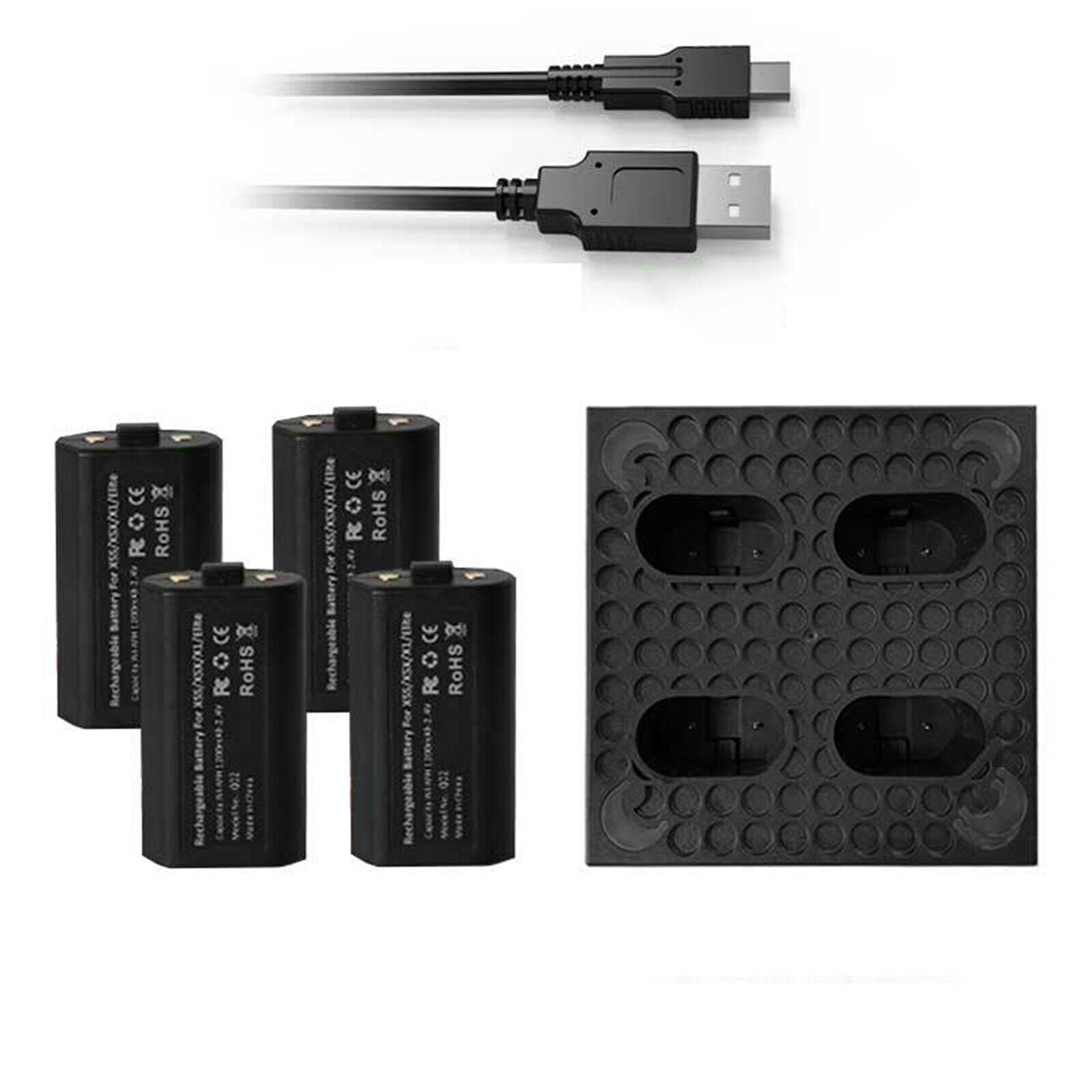 Battery Charging Dock Base Charger for Xbox Series Game Controller Accessories