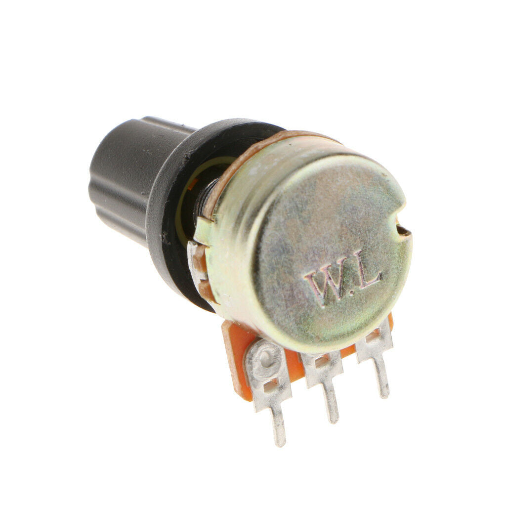 5Pcs 10K OHM Linear Taper Rotary Potentiometer Pot Top Adjustment
