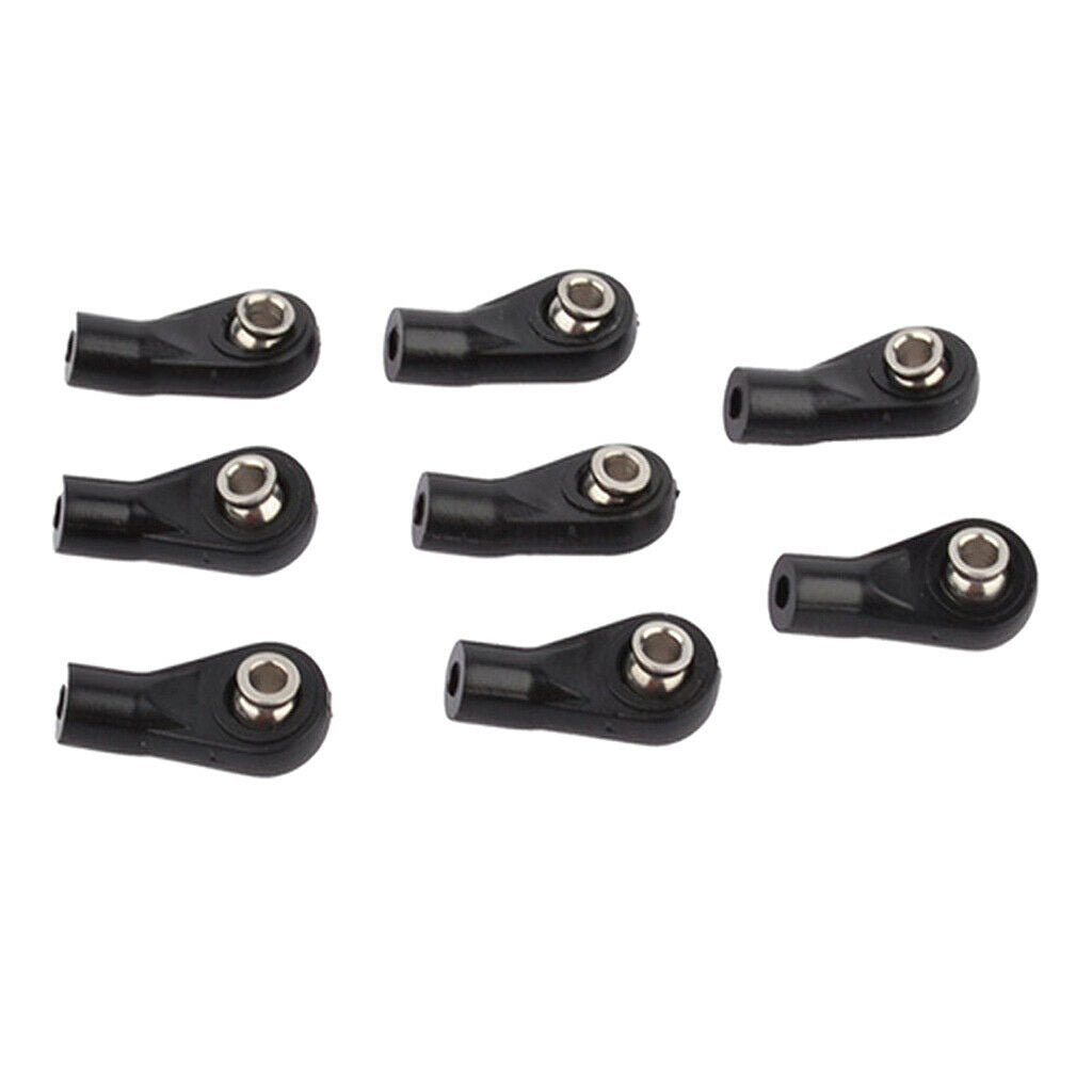 8x M3 Plastic Bent Rod End W / Axial Width Balls for Axial