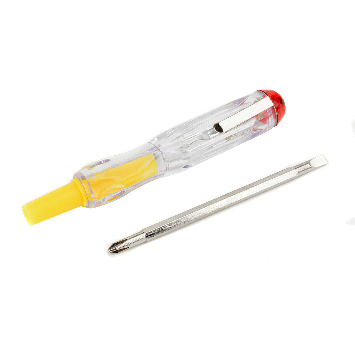 100-500V LED Electric Test Tester Pen Screwdriver Voltage Detector Probe 135mm