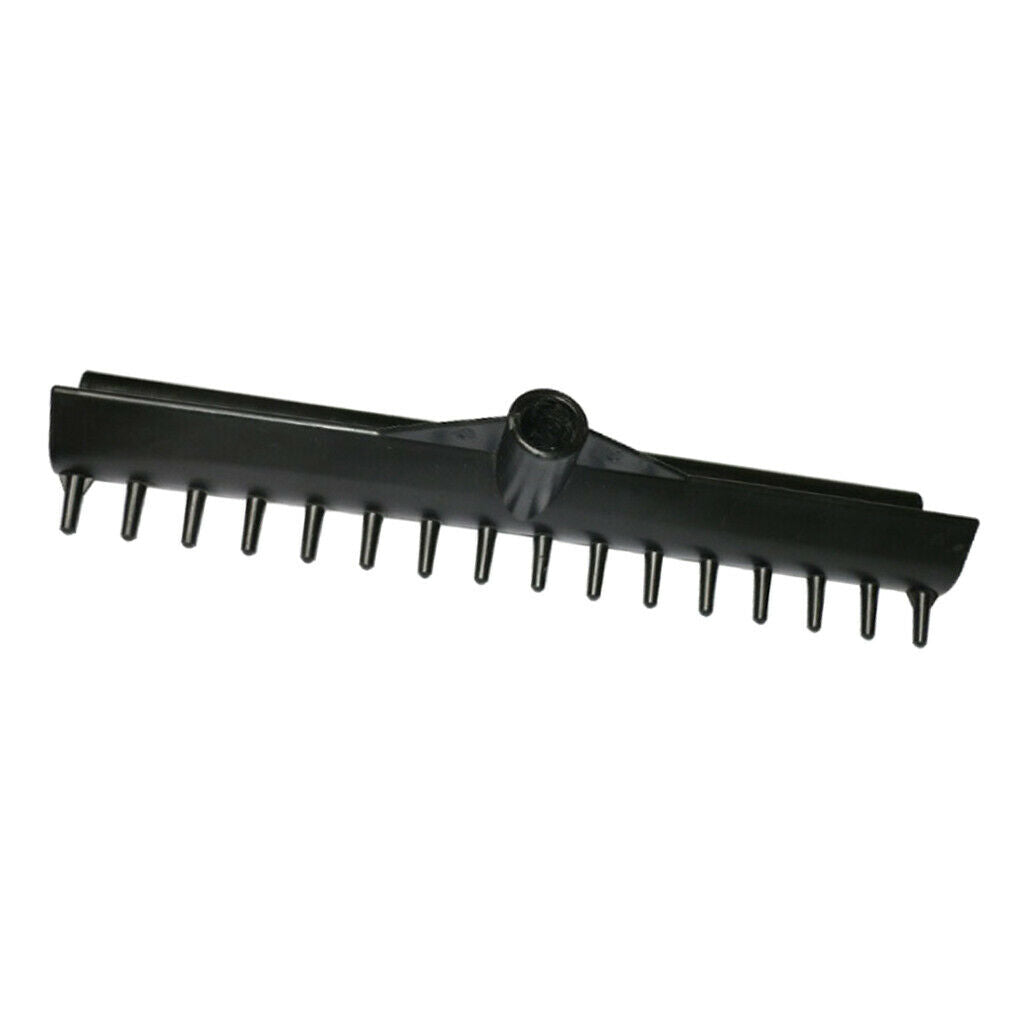 2Pcs Golf Bunker Rake Head Golf Sand Trap Caddie Rakes for Garden Landscape Laws