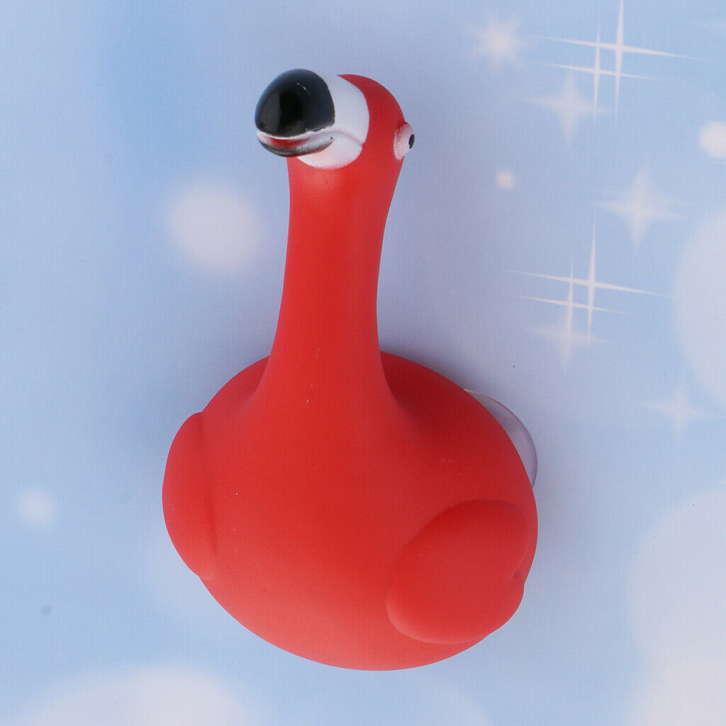 Cute Cartoon Animal Shape Toothbrush Holder Towel Rail Hooks Red Flamingo