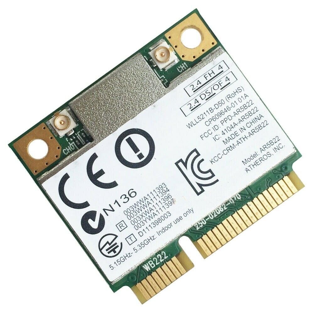 Wifi WLAN CARD Bluetooth 4.0 2.4 & 5Ghz For Atheros AR9462 AR5B22 PCI-E 802.11N