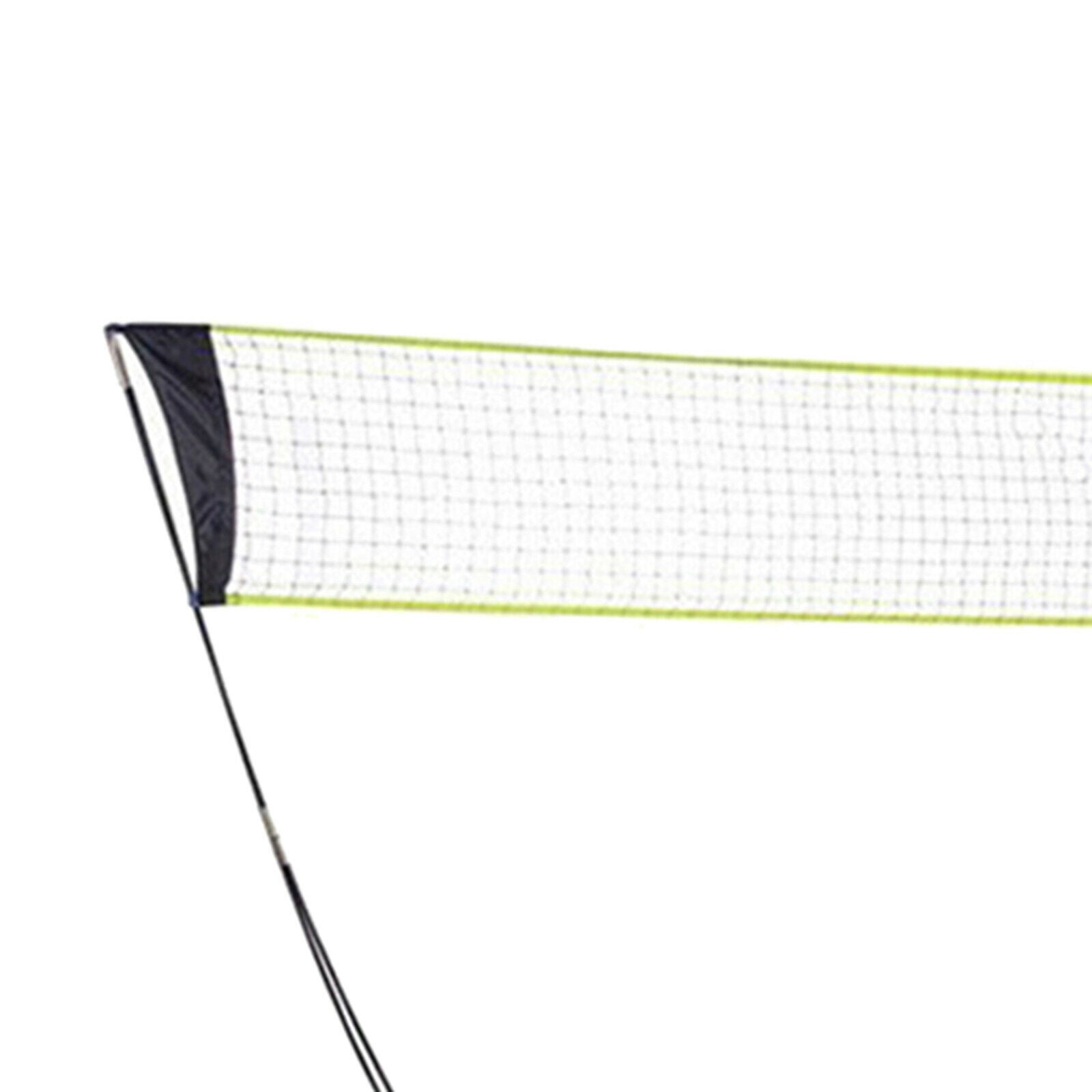 Foldable Portable Badminton Net Set with Storage Bag for Yard Beach Games
