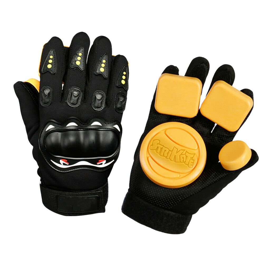 1 Pair Longboarding Gloves Armguard Slider Skating Gloves Safety Guard A