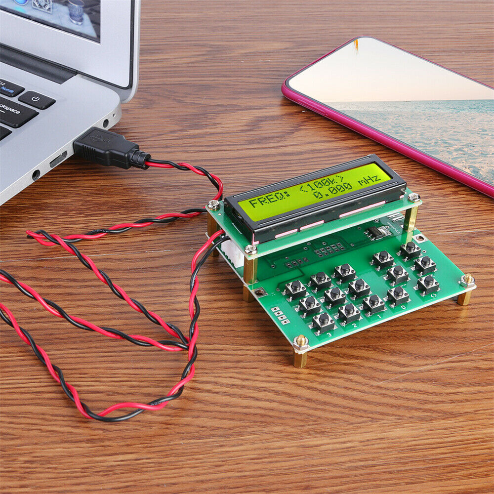 ADF4351 Digital LCD Display RF Signal Source VFO Variable-Frequency Oscillator