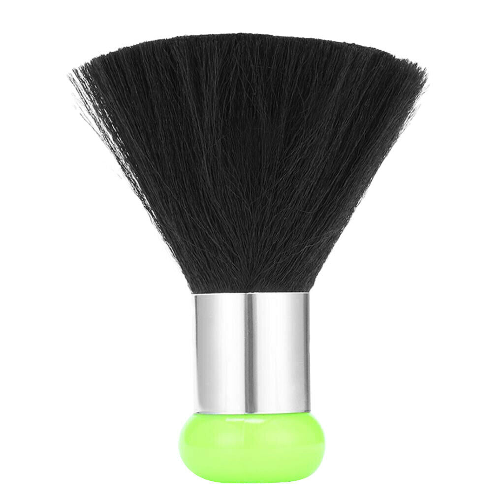 Hair Cutting Haircut Brush Neck Duster Cleaning Hair Brush Salon Tool Green