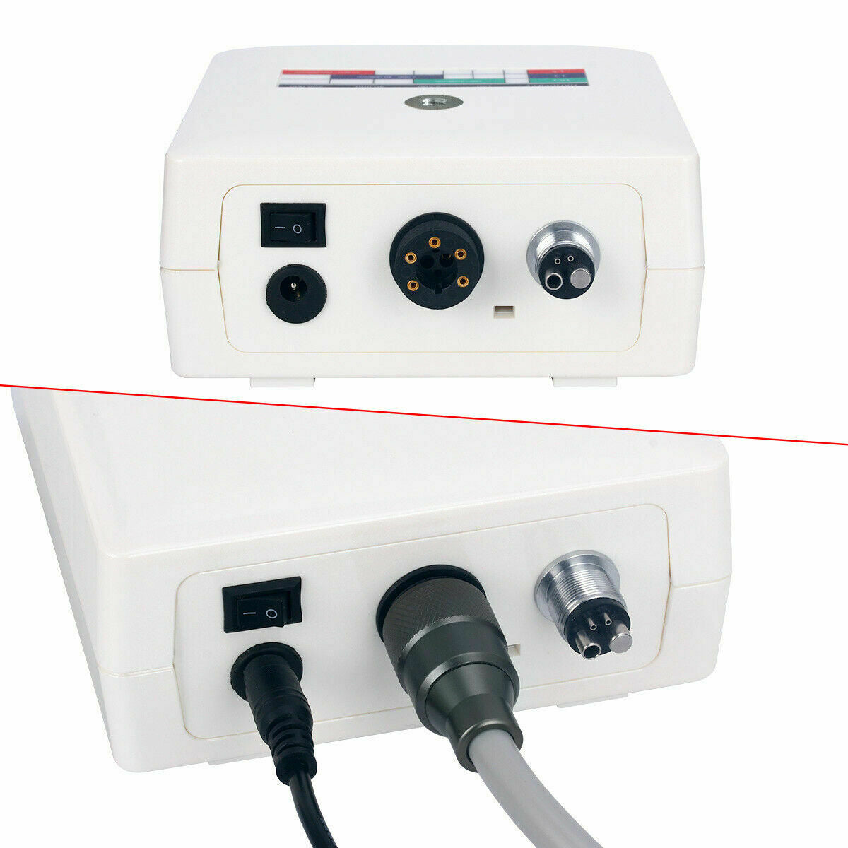 Dental  E-type Brushless Electric Micro Motor LED + 1:1 Fiber Optic Handpiece