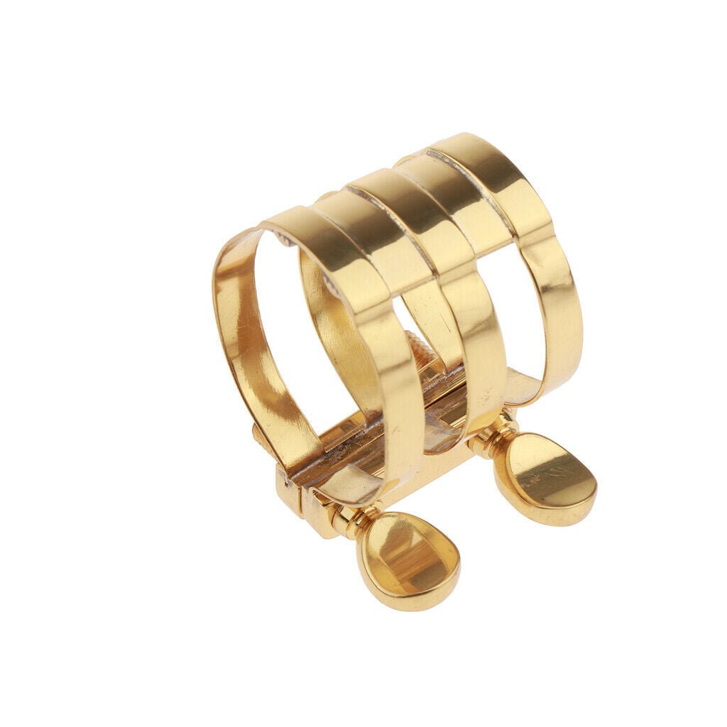 Saxophone Reed Clip Saxophone High-End Ligature Sax Carved Flute Ligature