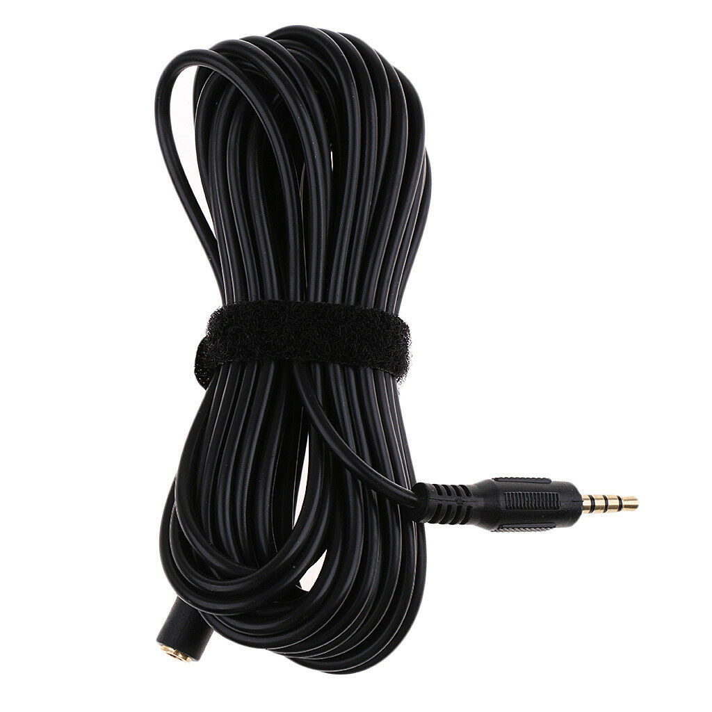 1x 3.5mm Male to 3.5 Female Audio Headphone Extension Cable for Plug   6m