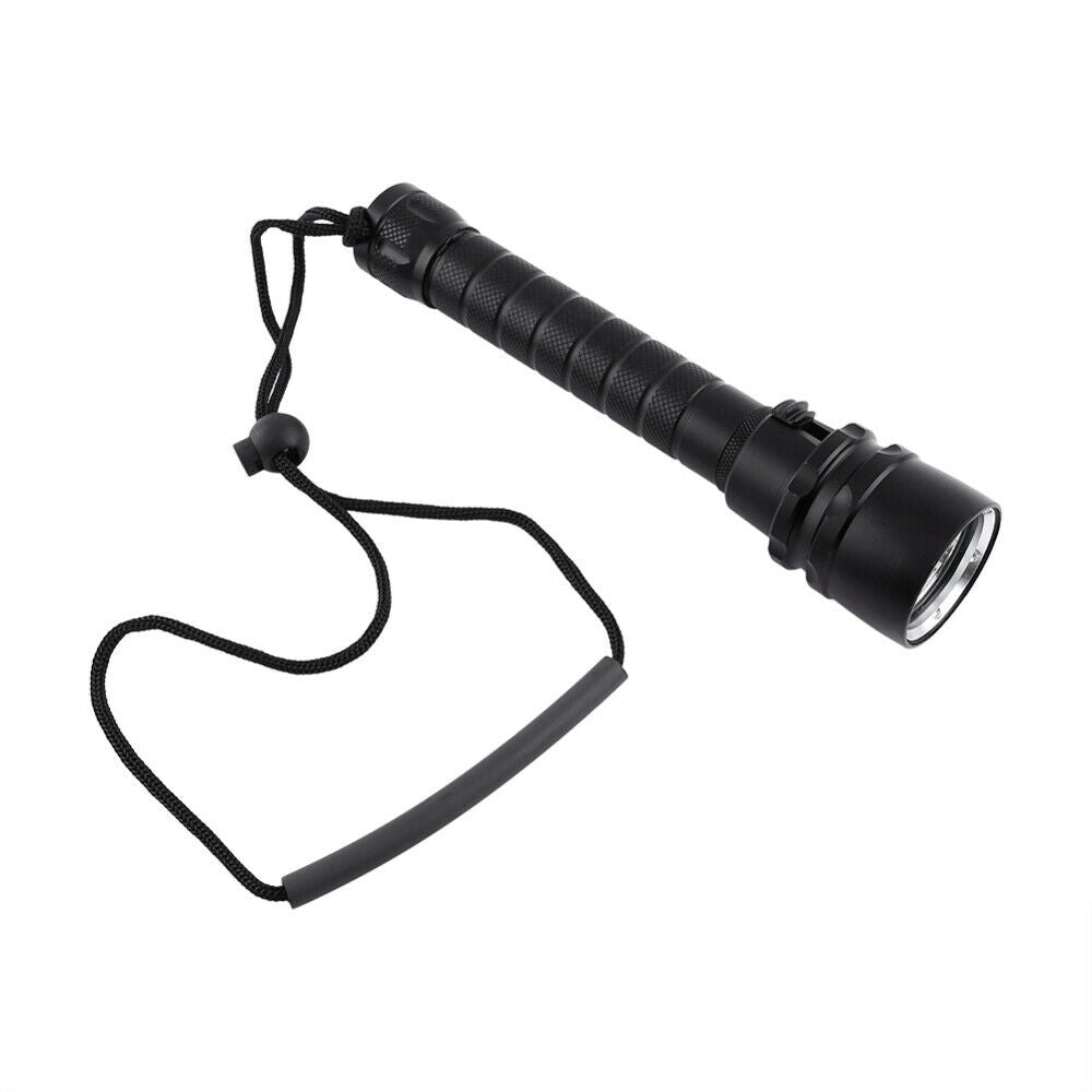Waterproof 2000LM LED Diving Flashlight Underwater 100M Torch Light 30W