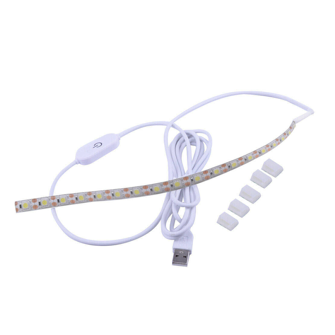White Sewing Machine Soft 5050 LED Light Strip Touch Dimmer Bright