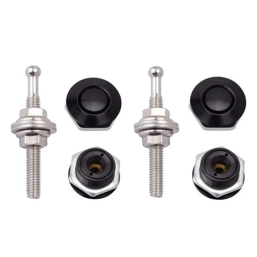 Mini Quik Release Latch Fastener Hood Push Button Aluminum Billet kits Universal