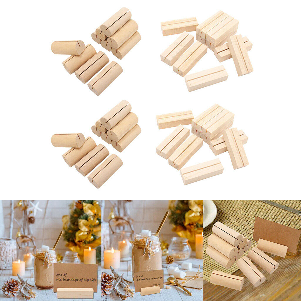 40pcs Place Card Holders Name Sign Clips for Banquet Ceremony Weddings