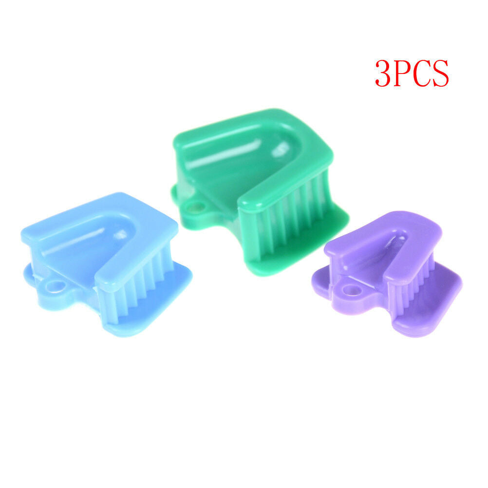 3Pcs/Set Silicone Mouth Prop Bite  Dental Supplies Large Medium Small lxJ.l8