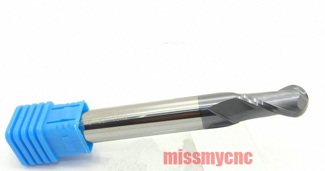 5pcs Ball Nose R2.5 x 6mm Solid Coat Carbide Radius End Mill CNC Cutting tool