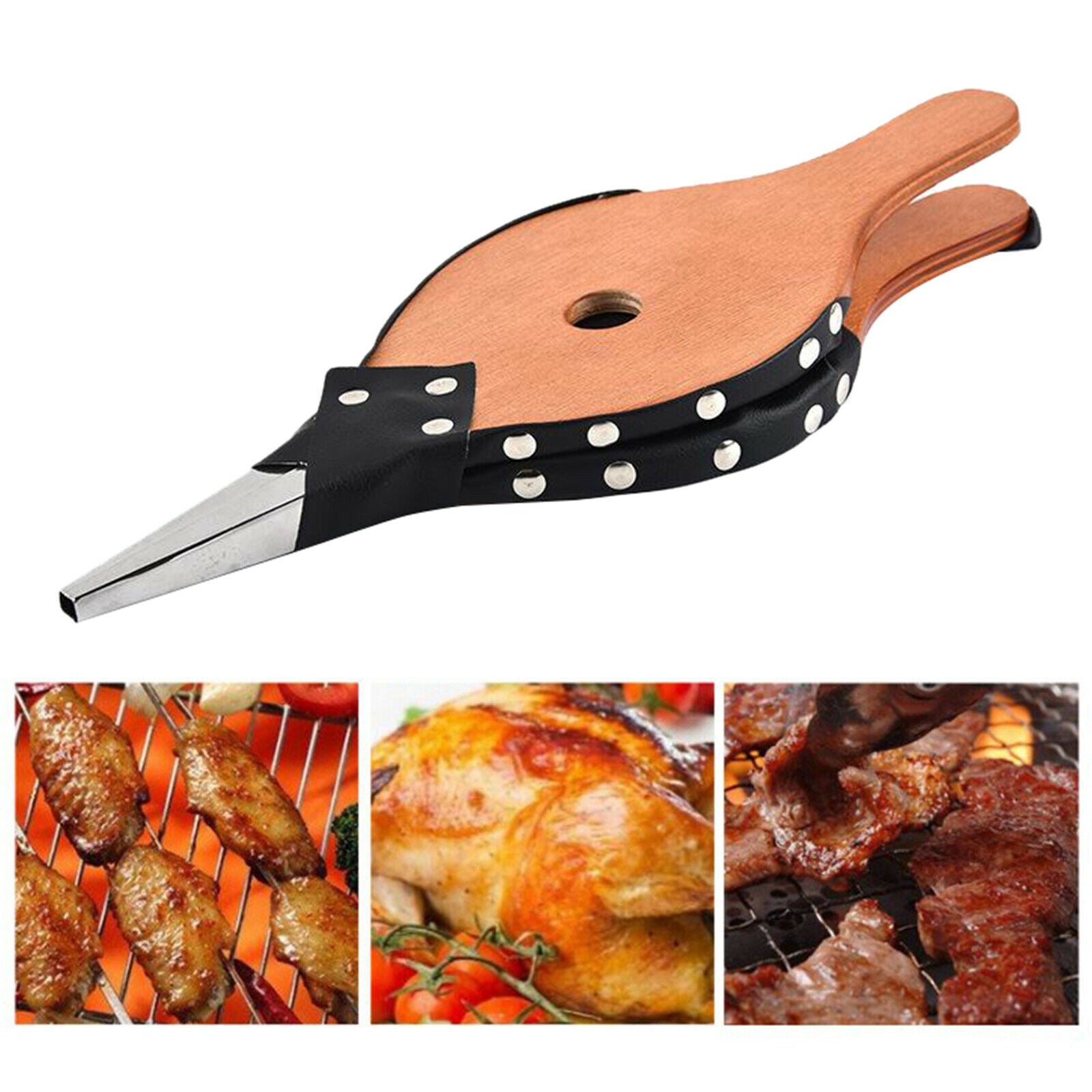 Outdoor Hand Crank Barbecue Fan Air Blower Cooking BBQ Fire Bellows Decor