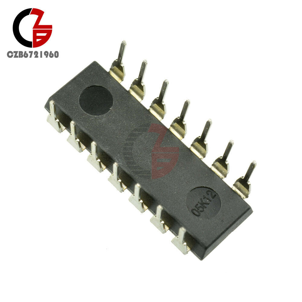 10PCS 74HC164 SN74HC164N TI IC DIP-14 Parallel-Out 8-BIT SHIFT REGISTER