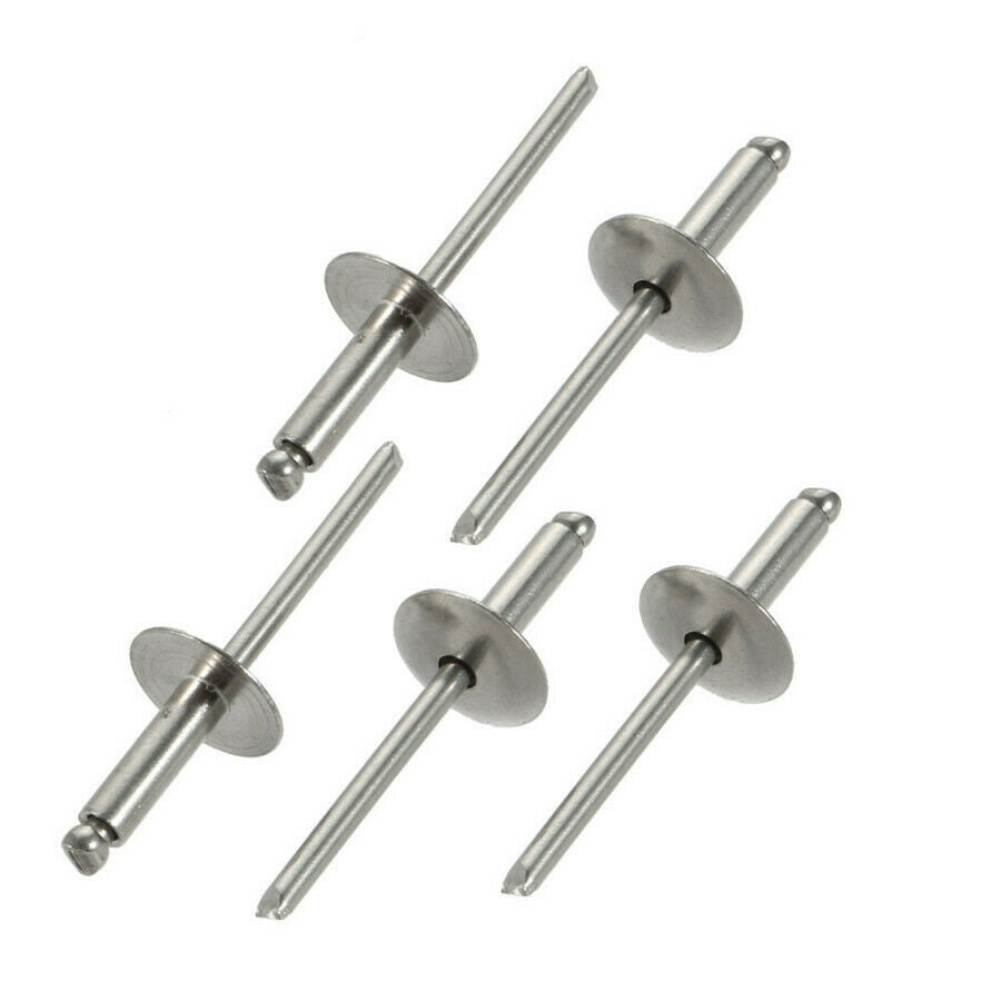 100Pcs Large Size Rivets For Caravans Trailers Furniture Plastic-framed Car Body