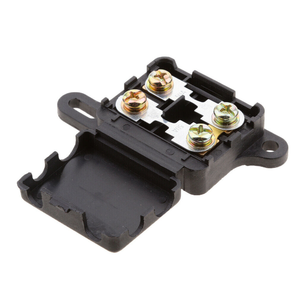 12V-24V Car Boat ANS/ANF/ANG Fuse Screw Down Block Holder Box Waterproof