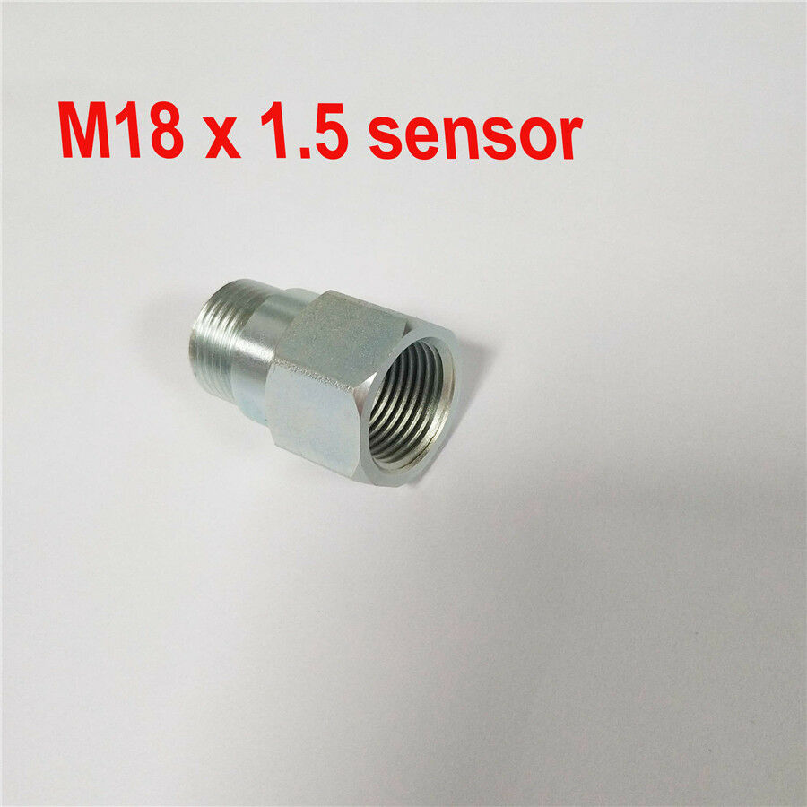 1Pcs O2 Oxygen Sensor Extension Extender Adapter Spacer M18X1.5 Thread Universal