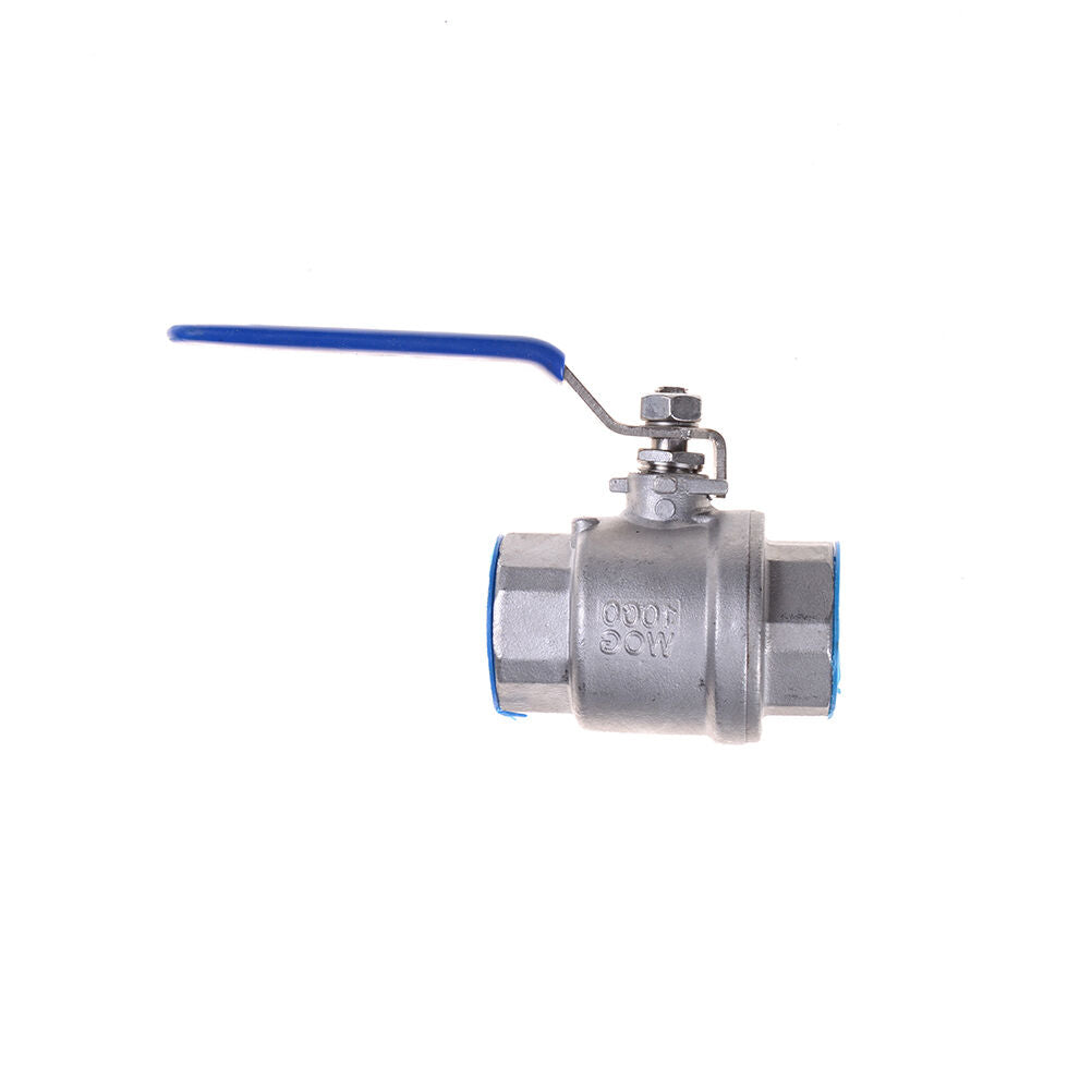 1/2"Female SS 304 New Stainless Steel Full Port Ball Valve Vinyl Handle WOG10 WF