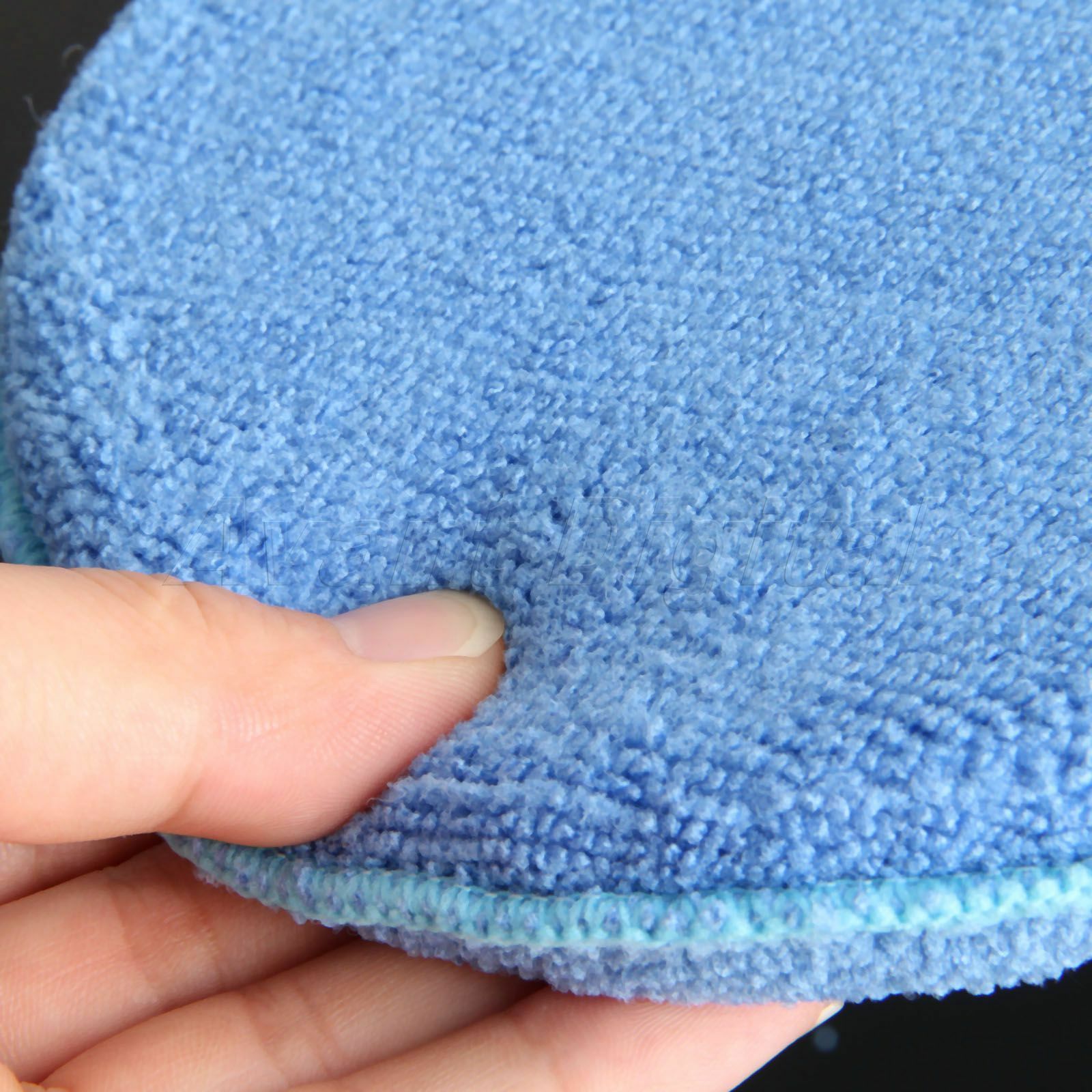 10 x Car Care Polishing Microfiber Foam Sponge Applicator Waxing Cleaning Pads