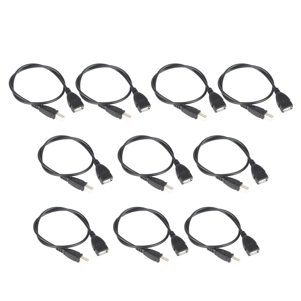 USB 2.0 Type A Female to USB 2.0 Type B Male Scanner Printer Adapter Cable
