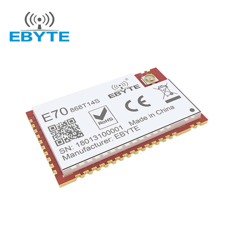 CC1310 868MHz 14dBm SMD UART Module E70-868T14S iot 25mW Wireless Transceiver