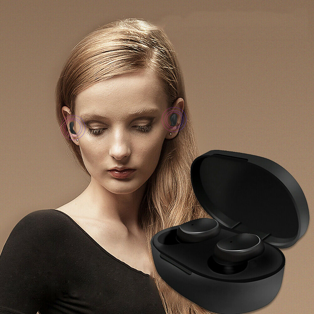 A6S Bluetooth-compatible Wireless Earphones IPX5 Stereo Noise Reduction TWS @