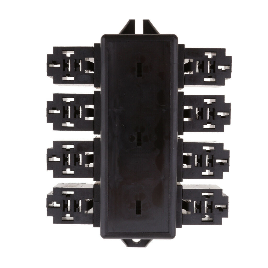 Automotive Fuse Relay Box Holder Block Circuit Protector With Terminals Kit