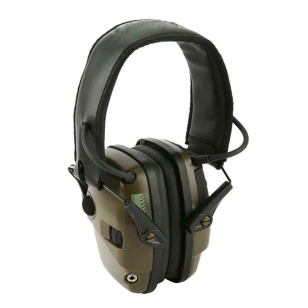 Professional Folding Padded Head Band Ear Defenders NNR 22db Green