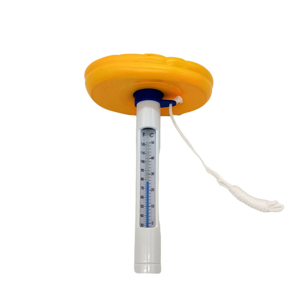 Floating Pool Thermometer Hot Tub Spas Float Water Temperature Meter Checker
