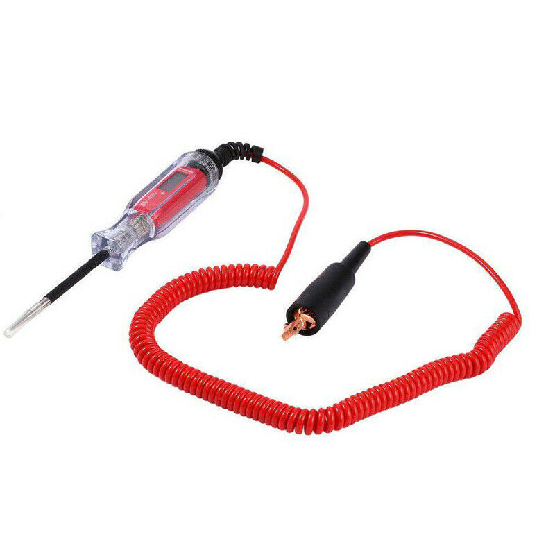3~48V Digital LCD Display Electric Circuit Tester Test Light Car Boat Trailer RV
