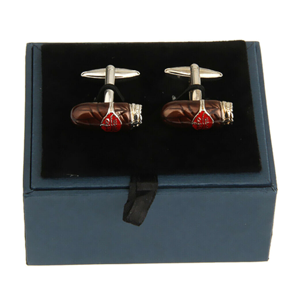 Luxury Storage Display Box Case Holder for Cufflinks Studs Rings Trinkets