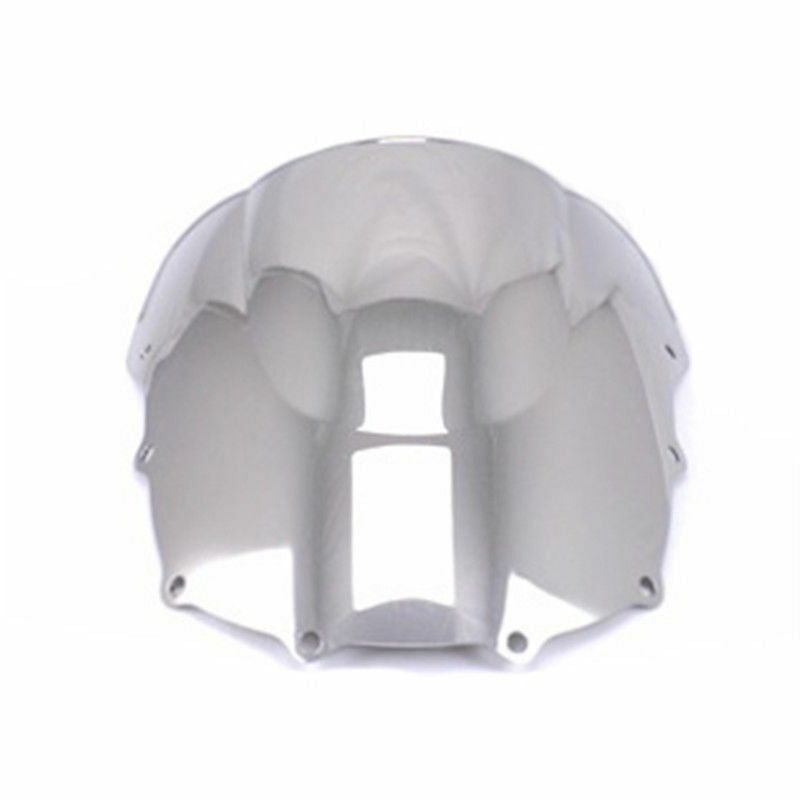 Chrome Double Bubble Windshield  for Kawasaki ZZR400/93-07 ZZR600/93-04