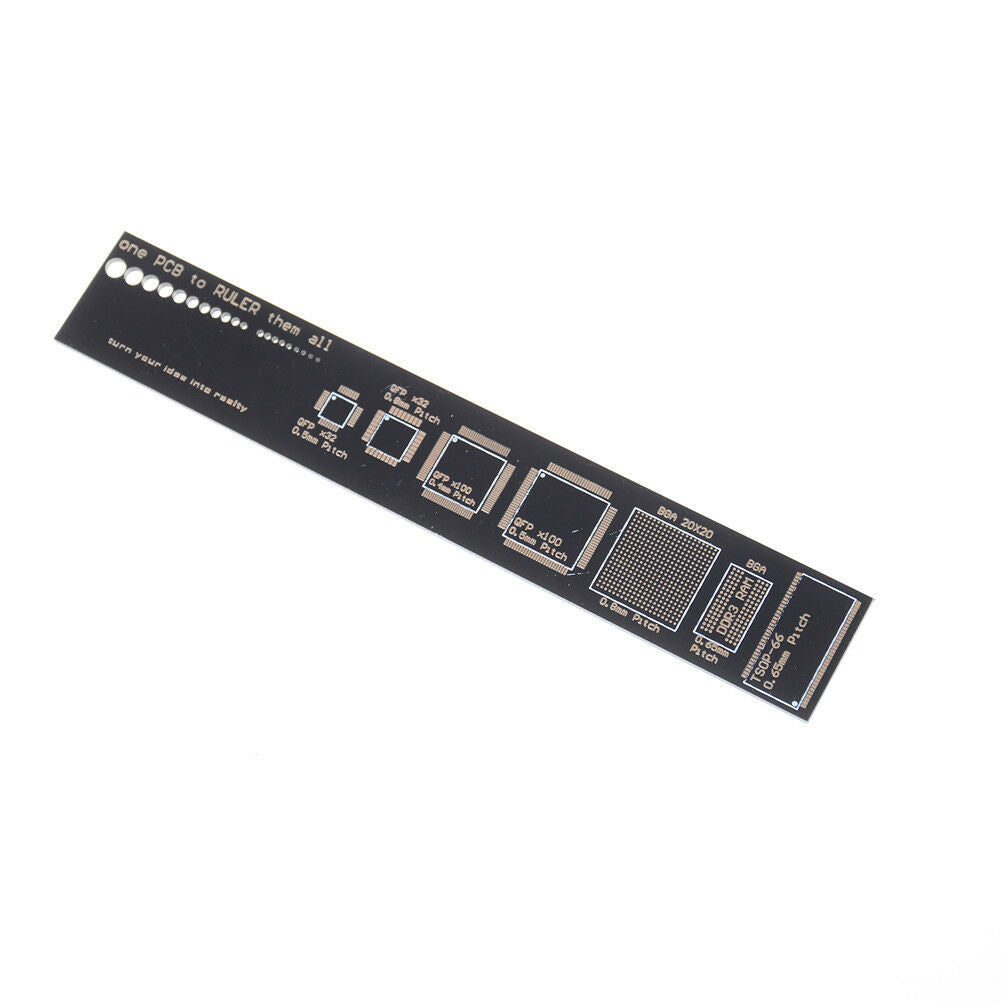 15cm Multifunctional PCB Ruler Measuring Tool Resistor Capacitor Chip IC S.l8