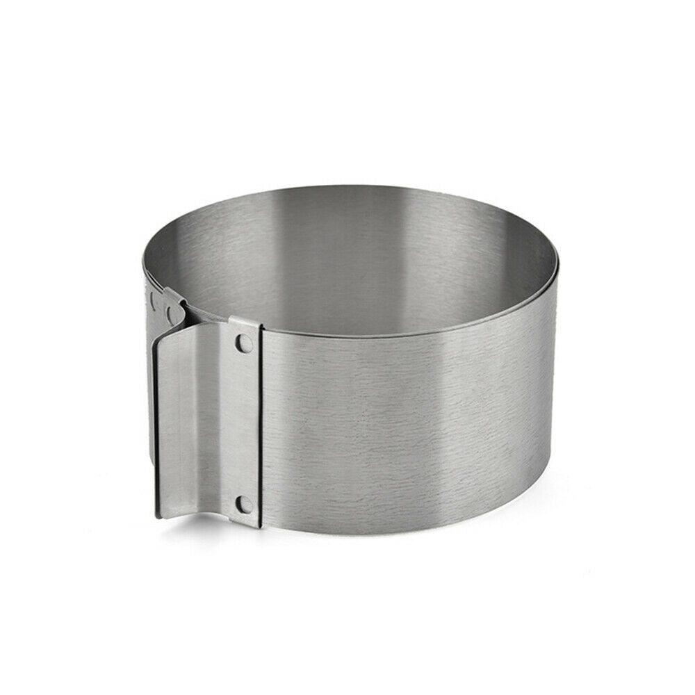 Adjustable Cake Ring Mold 6 to 12 Inch Stainless Steel Mousse Ring Pastry LIN
