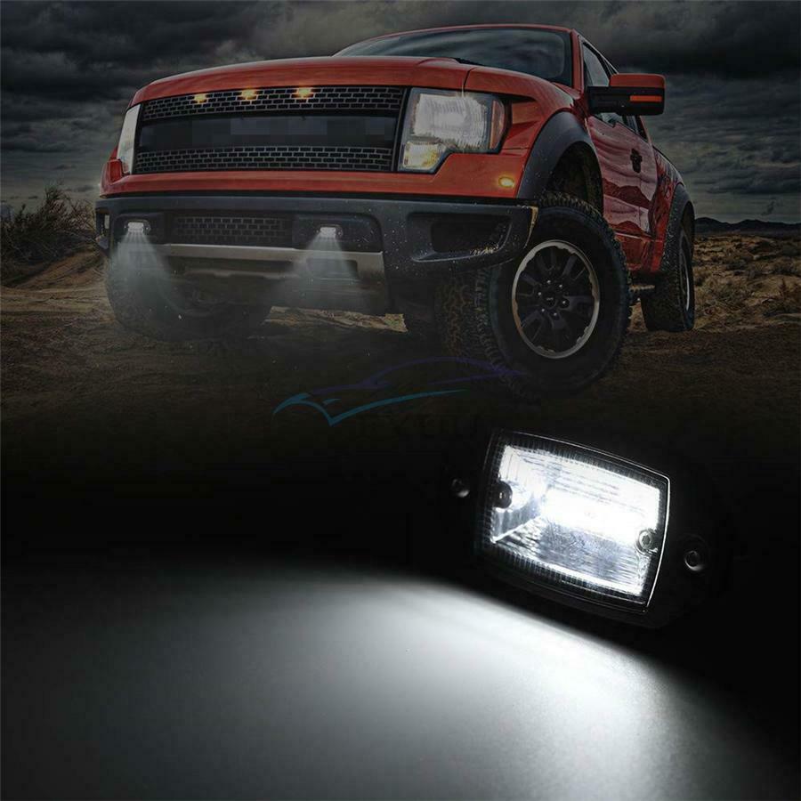 96W 9600LM 4'' Recessed Installation Floodlight Driving Off-road LED Light Bar