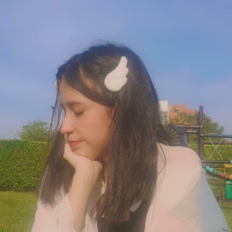 Lovely Barrettes Cartoon Angel Wing Hair Clips Plush Hair Clamps Cute Hairpin