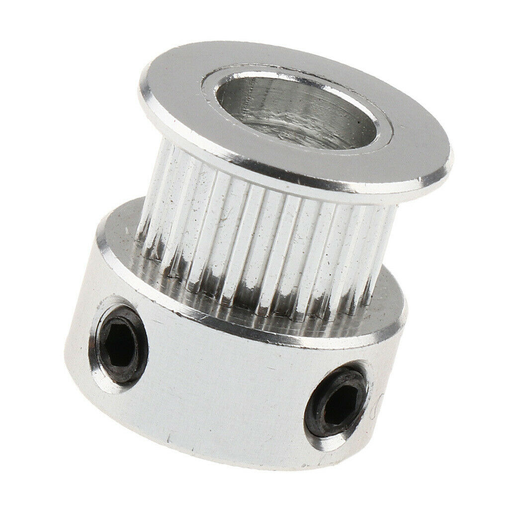 Aluminum 2GT-20T Timing Pulley Belt Gear Wheel 8mm Bore for 6mm Width Belt