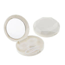 Travel Contact Lenses Soaking Storage Case Box + Inserter Tweezer White