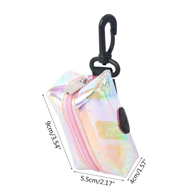 Pet Waste Bag Dispenser with Hook Accessory for Walking Running with Dogs