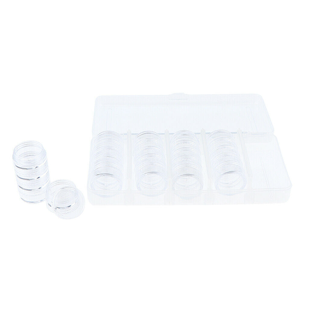 25 Slot  Jars Diamond Bead Storage Container