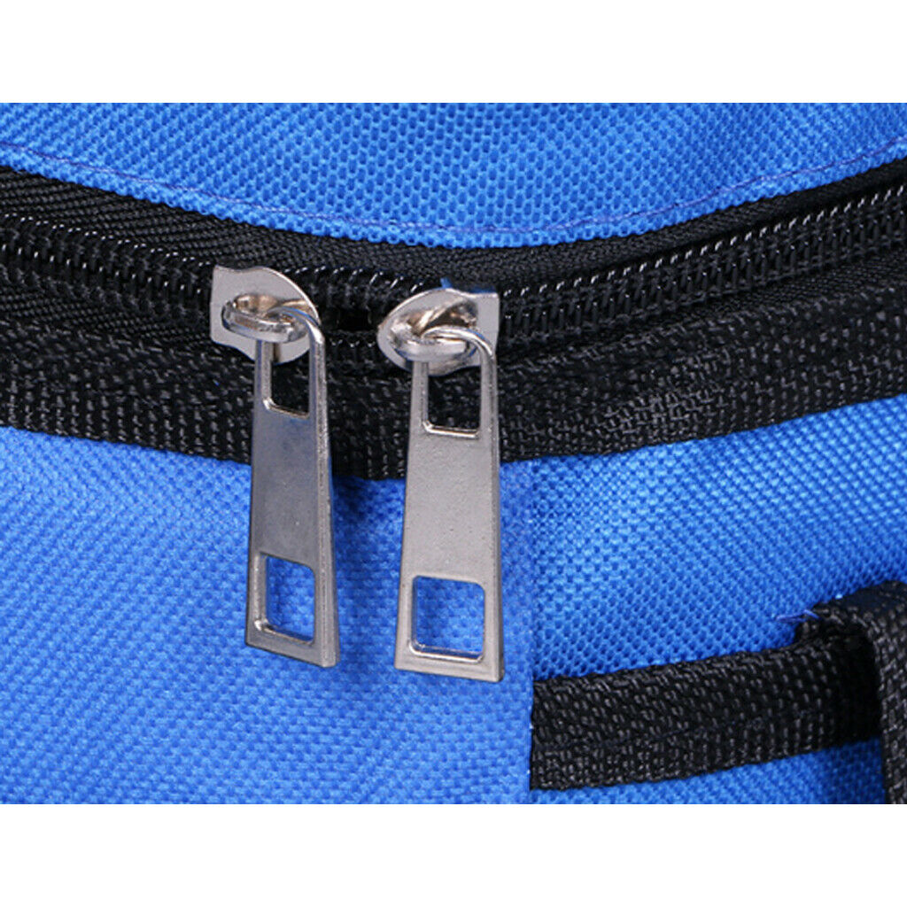 Travel Outdoor Cooler Thermal Lunch Bag Tote Box Portable Container Blue
