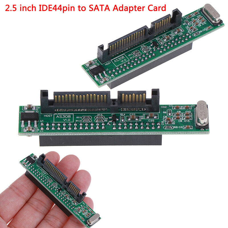 IDE 44 Pin to SATA Laptop Adapter, Convert 2.5 Inch IDE HDD Hard Disk J..l8