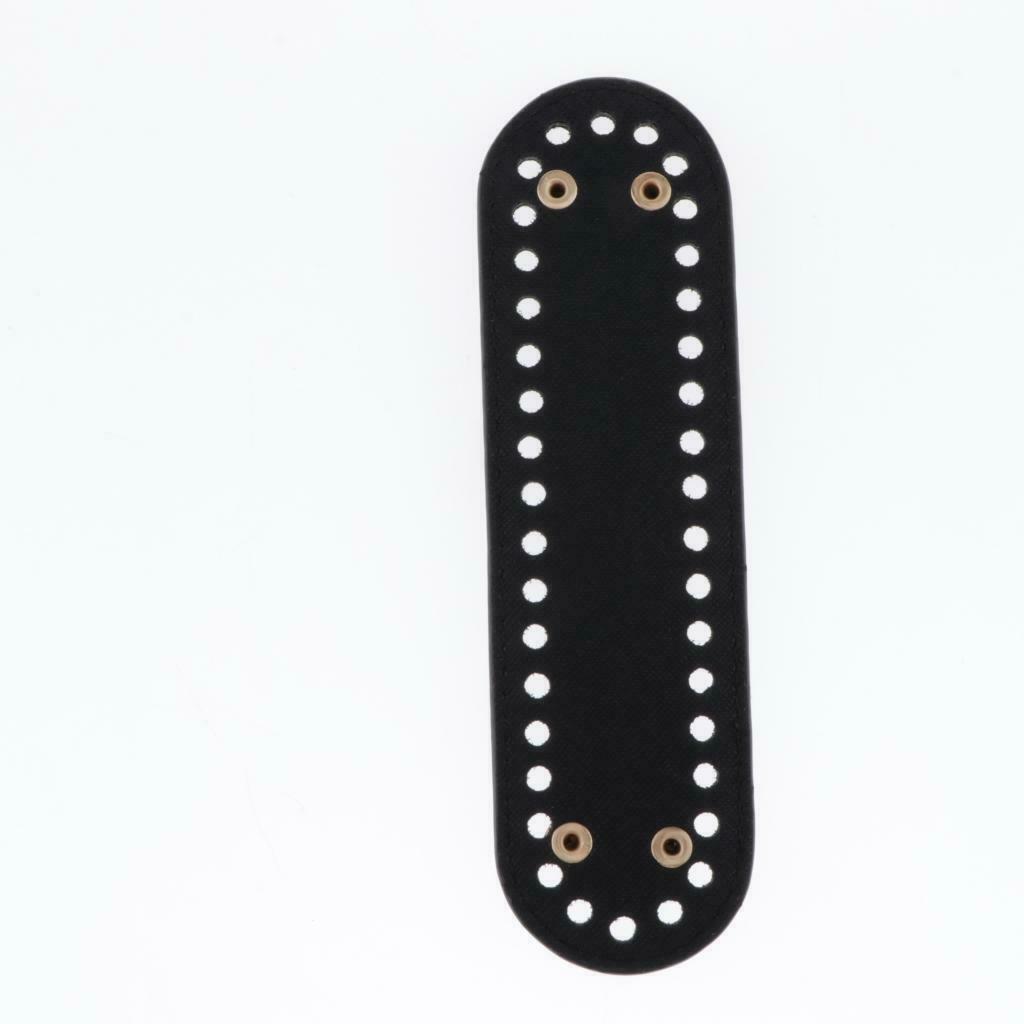 4X DIY Bag Bottom Shaper Pad Pet Bags Insert Cushion Base 38 Holes NEW Black