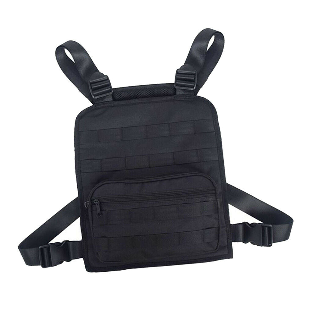 Multifunctional Chest Pack Front Bag for Hiking Cycling Climbing Camping