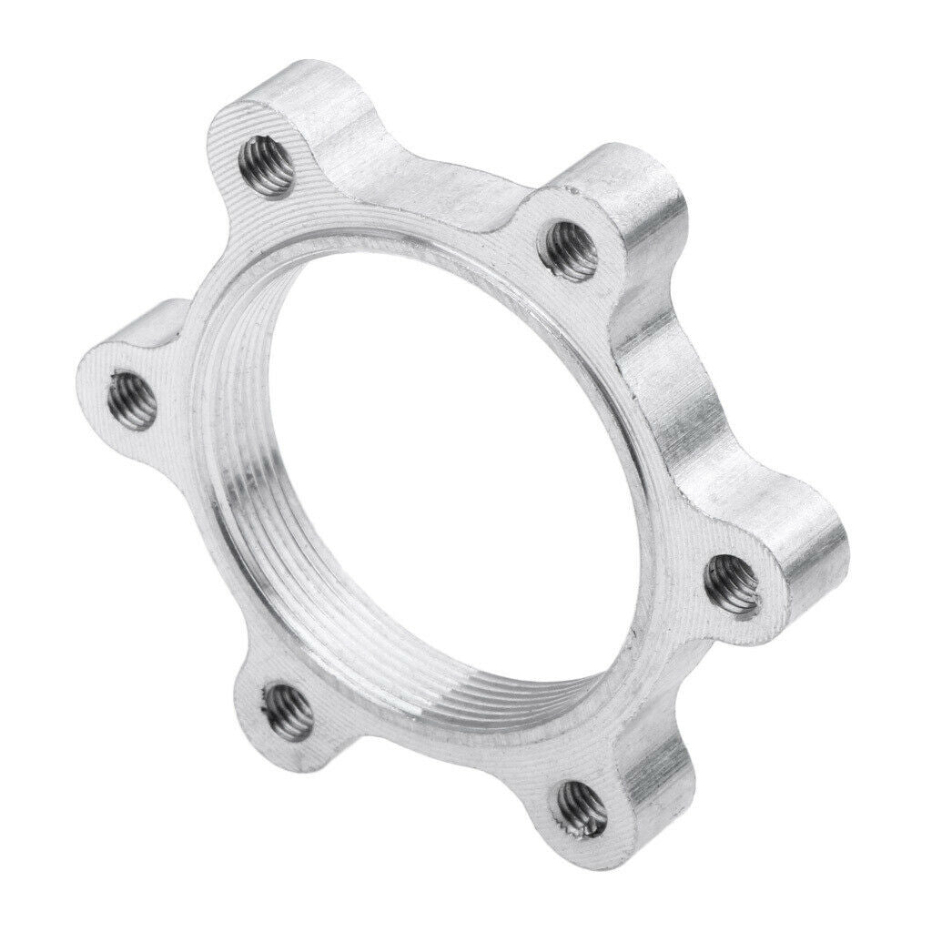 Heavy duty bicycle freewheel threaded hubs, disc brake discs